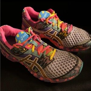 Asics Colorful Athletic Sneakers
